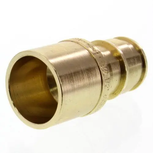 Uponor Wirsbo LF4517575 ProPEX 3/4 Inch Brass Sweat Adapter, Lead Free, PEX Barb x Copper Sweat