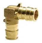 Uponor LF4710500 1/2 x 1/2, ProPEX x ProPEX, Lead-Free, Brass, Straight, 90D Elbow