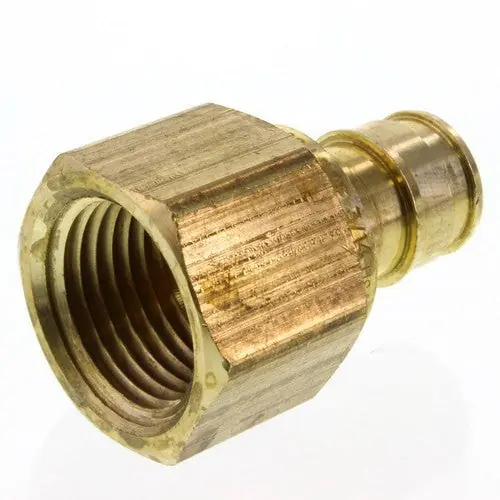 Uponor Wirsbo LF4577575 ProPEX 3/4 Inch Brass Female Adapter, Lead Free, PEX Barb x FIP