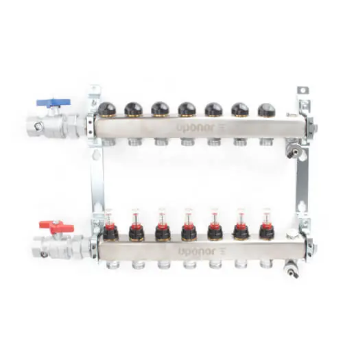 Uponor A2700702 Manifold Assembly With Flow Meter (7-Loop)