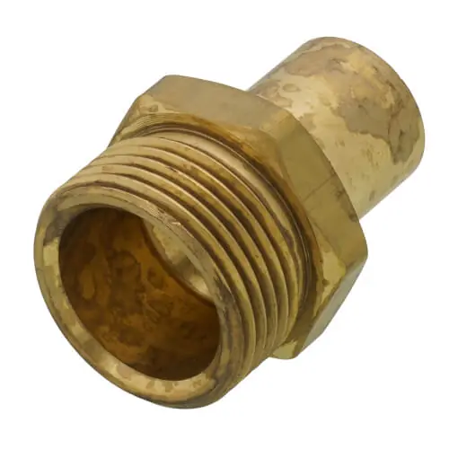 Uponor A4342510 Fitting Adapter R25 x 1 in QS-Style