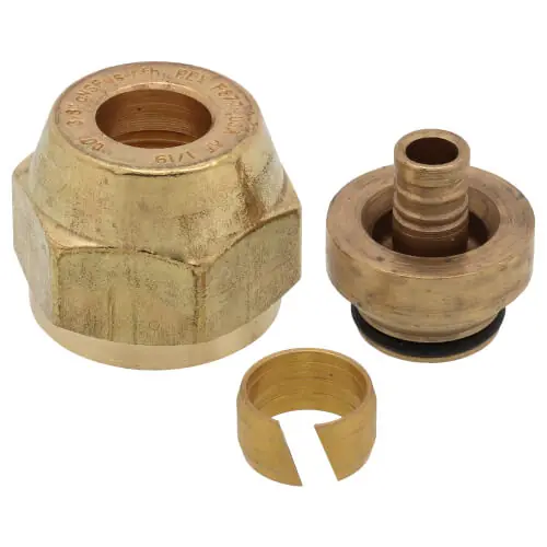 Uponor A4020375 QS-Style Compression Fitting Assembly R20 x 3/8 in