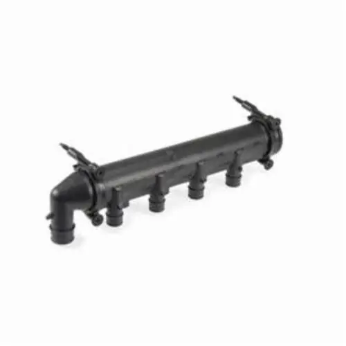 Uponor Q2087550 8-Ports Branch Elbow With Mounting Clip, 3/4 in, ProPEX, Polysulfone