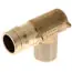 Uponor LF7711050 ProPEX 1 in Brass PEX Expansion x 1/2 in FPT 90 Fire Sprinkler Adapter Elbow