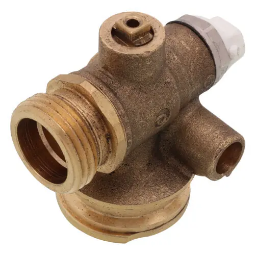 Uponor A2641000 TruFLOW Jr. Manifold End Cap with Drain and Vent, 1 BSP