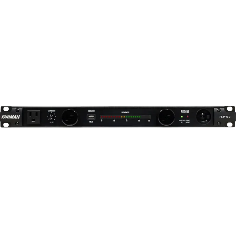 Furman PL-PROC Classic Series Power Conditioner with Lights, Voltmeter, 20A, Outlets