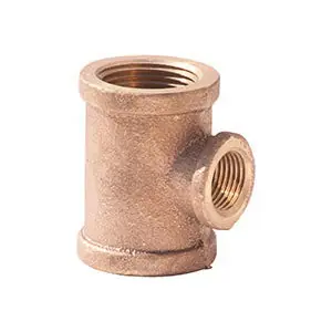 Merit Brass X106-404016 Reducer Tee 125 lb 2-1/2 x 2-1/2 x 1 in