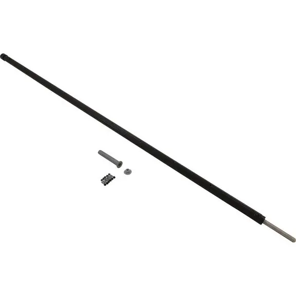 GLI Pool Products 99-30-4300532 Fence Support Pole Designer Black 4'