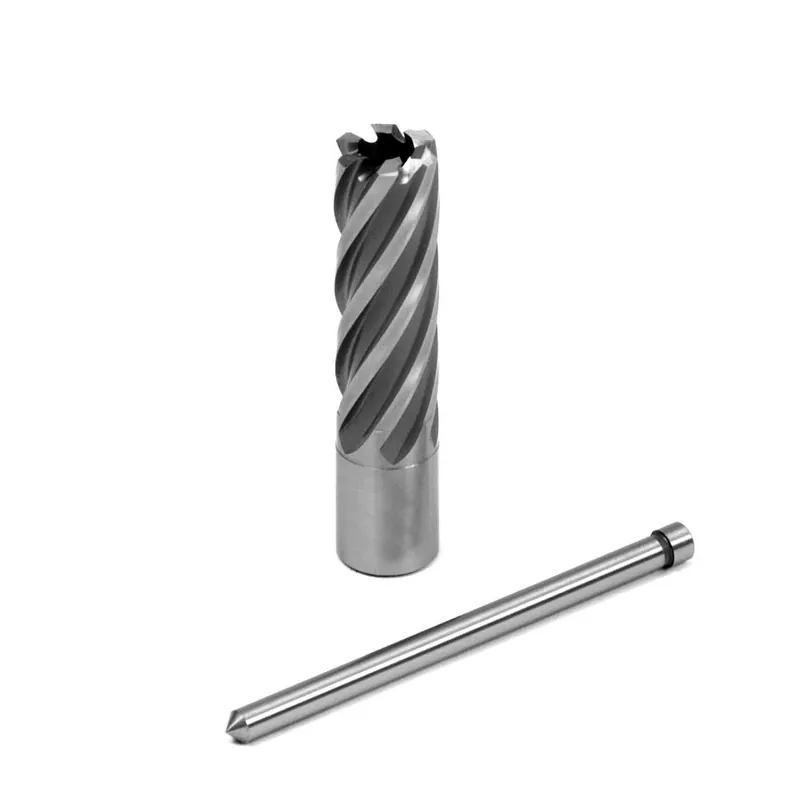 Evolution CC437L Cyclone HSS Premium Grade Annular Cutter 7/16 in dia x 2 in Depth 3/4 in Weldon Shank