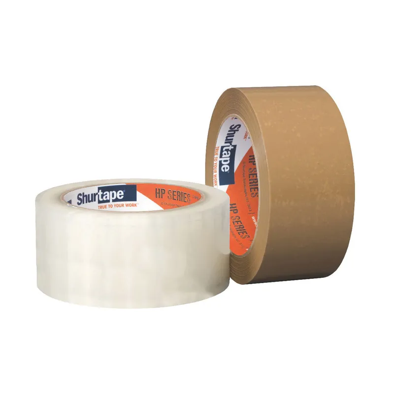 Shurtape Technologies 207194 Packaging Tape - Single-Sided, Clear Color, 36 in-lbs Tensile Strength, 100 m Long