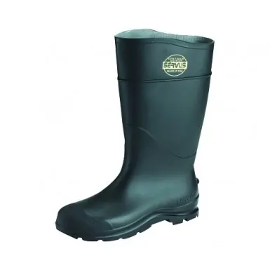 Servus 18822-040 CT Economy Knee Boots Plain Toe Size 4 16 in H Replacement MPN