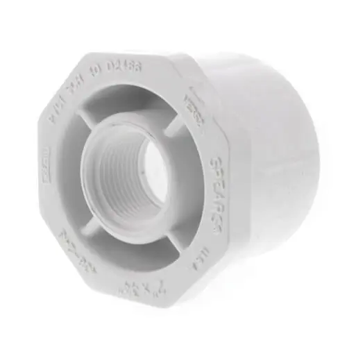 NIBCO 438-248 2 in. Spigot x 3/4 in. Female PVC Bushing