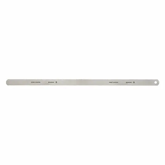 Precision Brand 19145 Flat Length Steel Feeler Gauges 0.0015 in 12 in Length
