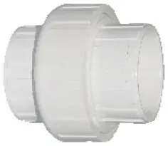 Lesso America 497-007 3/4 in. Slip PVC Union without Ring Seal