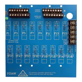 Altronix PD16WCB Power Distribution Module, 16 PTC Outputs up to 28VAC/VDC