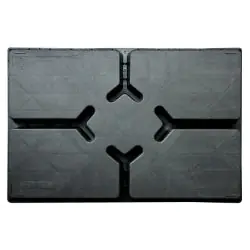 Dakota Sourcing 18046BS 32 x 32 x 3 in. Plastic Equipment Stack Pad