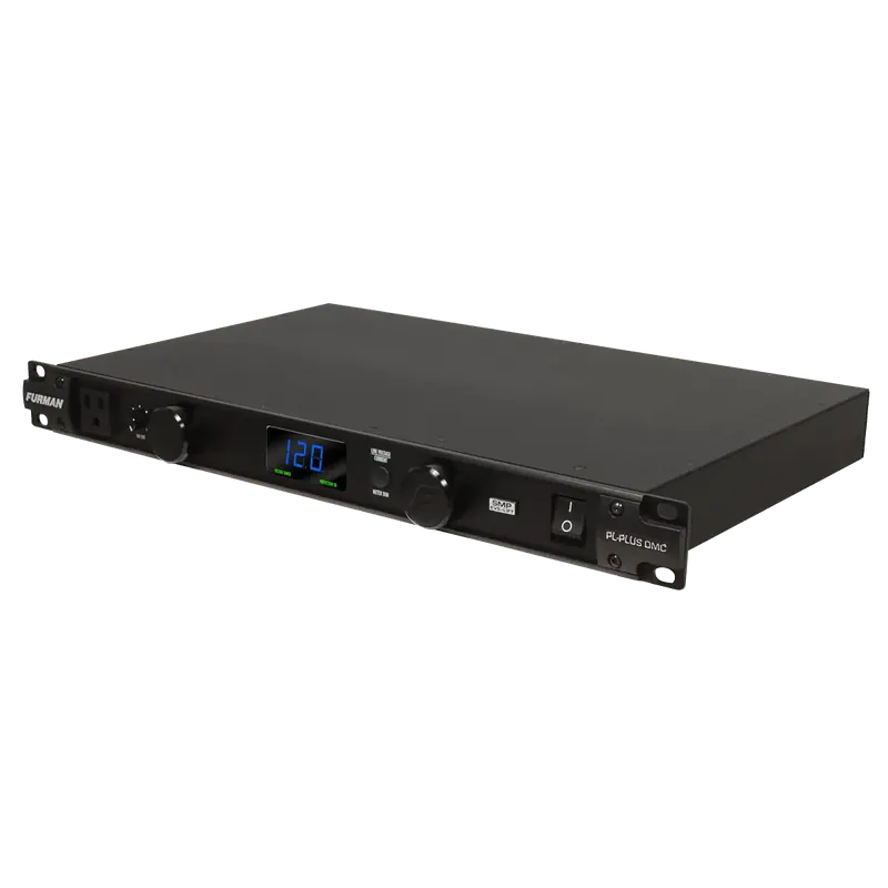 Furman PL-PLUSDMC PL-PLUS Classic Series DMC Power Conditioner with Lights, Volt/Ammeter, 15A 120V, Outlets