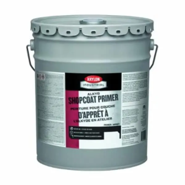 Krylon K000S4501-20 Alkyd Shopcoat Primer 5 Gallon Pail Red
