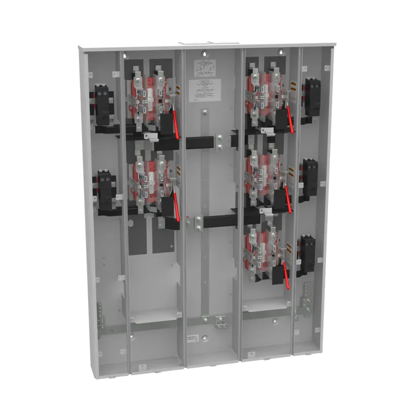 Milbank U4375-XT-5T9-AMS Ringless Meter Socket with Main 200 Amp 6L x 45W x 60H