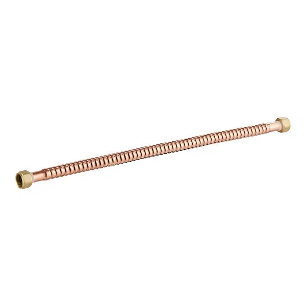 BrassCraft EFWC-034C-1010-24 3/4 x 3/4 Water Heater Supplies - 24, FIP x FIP, Copper