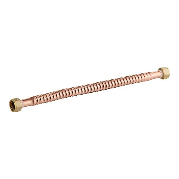 BrassCraft EFWC-034C-1010-18 3/4 x 3/4 Water Heater Supplies - 18 FIP x FIP