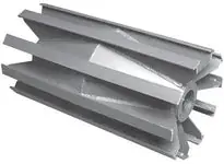 Dodge 206248 Standard Duty Wing - Crown Face, 10 in Dia., 30 in Face Width, HE25 Hub