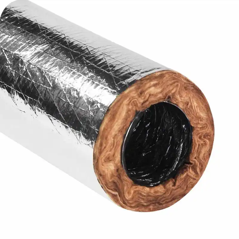 Quietflex 1885 Flex Duct Silver 18 x 25 Feet R8 Bagged