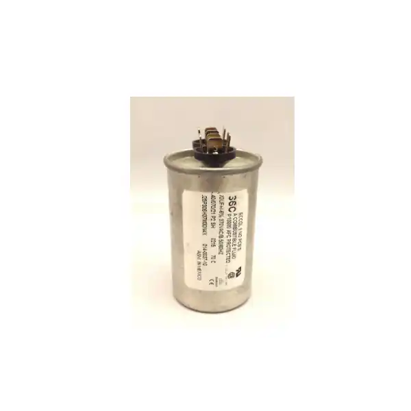 Emerson 914-0037-10 Run Capacitor, 30 mfd 370V Single Round