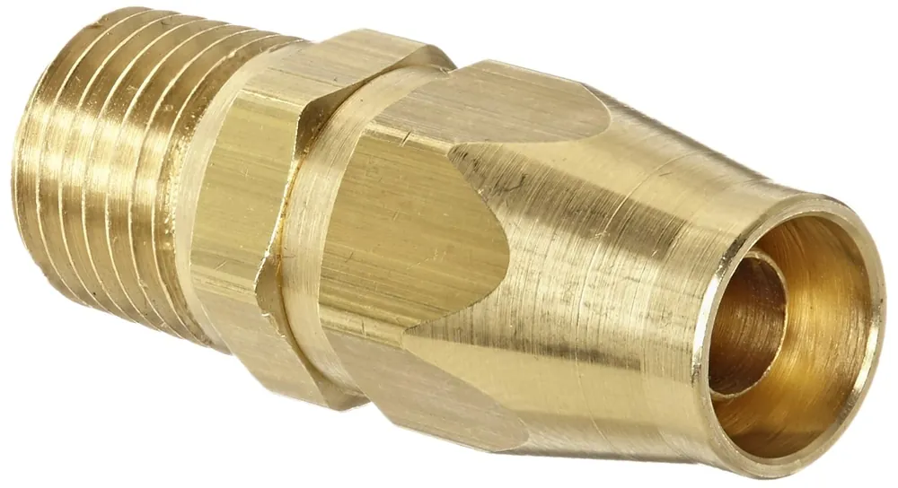 Coilhose Pneumatics PRM0404 Polyurethane Reusable Rigid, 1/4 ID x 1/4 MPT