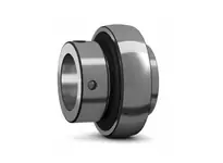 SKF YEL206-102-2FW Ball Insert Bearing - Cylindrical Bore, 1-1/8 in ID, Eccentric Collar Locking