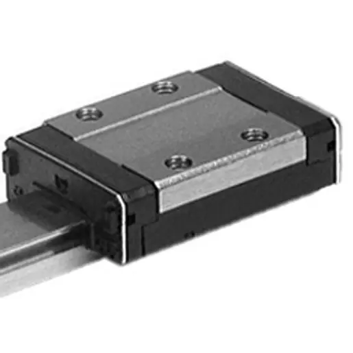 NSK LAU15AL Linear Guide Miniature Ball Carriage Profile Rail - Series: LU, Metric, Standard Block, 15 mm Rail