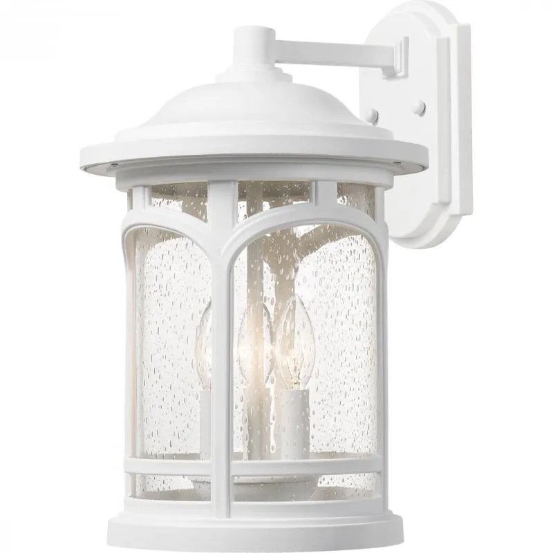 Quoizel Inc MBH8409W Marblehead Outdoor Wall Lantern 60 W B10 Candelabra Lamp Base