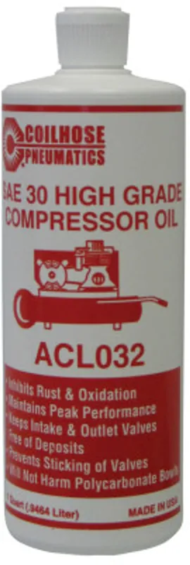 Coilhose Pneumatics ACL032P12 Compressor Oil 32oz (12 Pack)