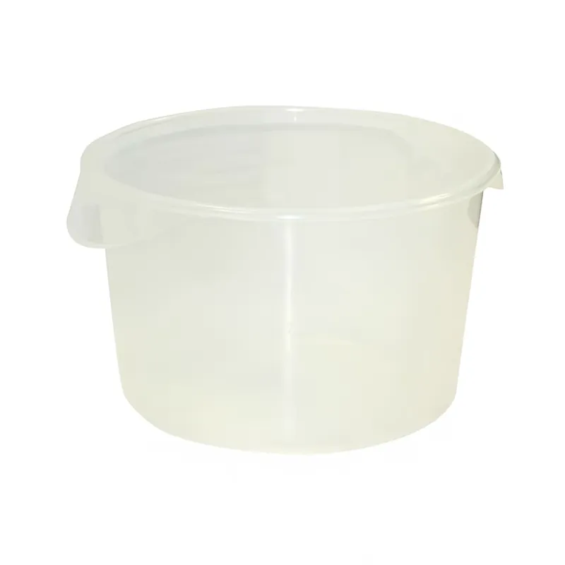 Rubbermaid FG572600WHT Garbage Can - High Density Polyethylene, Round, 12 qt