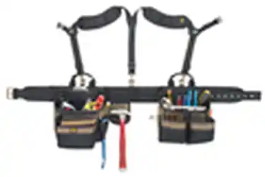 CLC WORK GEAR 1614 20 Pocket - 5 Piece Poly Framer's Comfort Lift Combo System