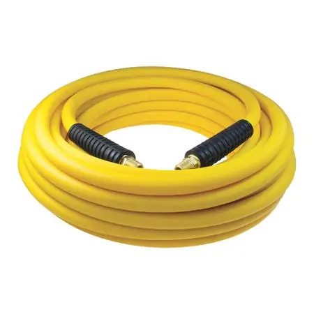 Coilhose Pneumatics YB61004Y Yellow Belly PVC Hybrid Hose 3/8 ID x 100' 1/4 MPT