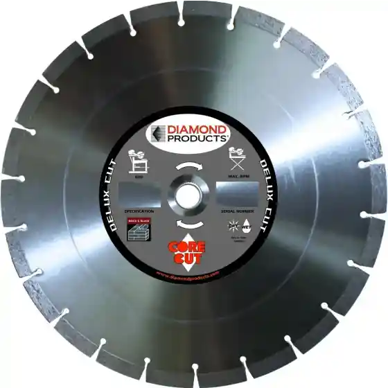 Diamond Products 70499 Diamond Products 14 Delux-Cut High Speed Diamond Blade