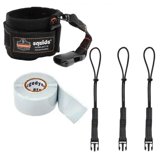 Ergodyne 19662 Squids 3 lb. 3192 Wrist Lanyard Tethering Kit
