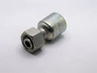 Gates 4G-12FDLORX 710025395 Crimp-On Fitting - 1/4 in Hose ID, 18 mm ISO