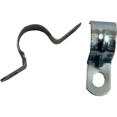 Bramec 7544 Electrical Fitting, 1/2 E.M.T. Strap Steel 1-Hole Multi-Piece