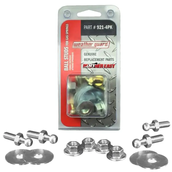 KNAACK 9214PK KNAACK 921 Ball Studs and Nuts for Gas Springs (4-Pack) REPLACEMENT MPN