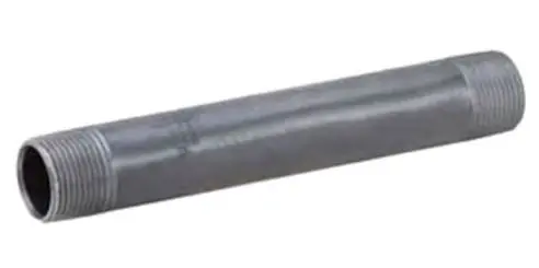 Nipples NB0548 1 X 48 Lead-Free Black Steel Pre-Cut