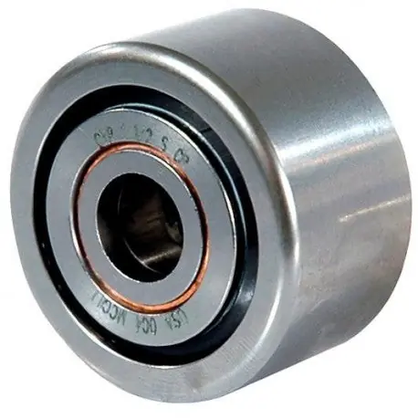 McGill CCYR 1 7/8 S Crowned & Flat Yoke Rollers - 1.8750 in Roller Diameter