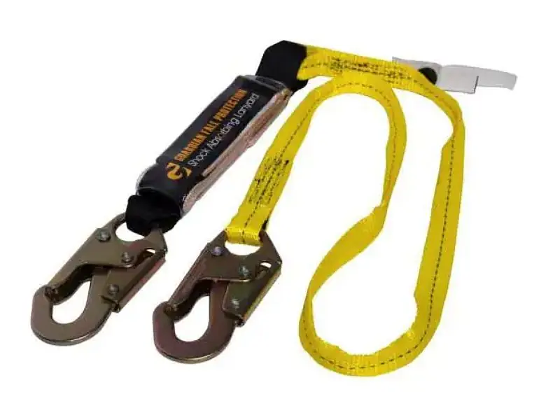 Guardian Fall Protection 1295 4-1/2'-6' Single Leg Stretch Lanyard
