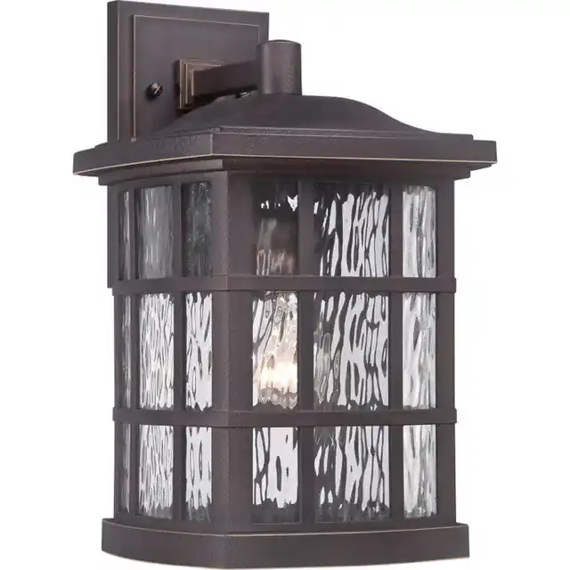 Quoizel Inc SNN8409PN Stonington Outdoor Lantern 100 W A19 Medium Lamp Base