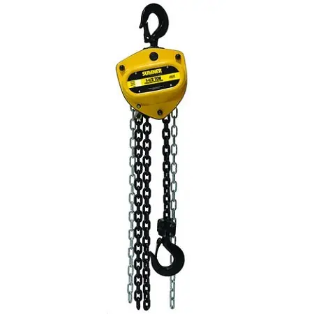 Sumner 787454 1-1/2T Chain Hoist 20' Lft Olp 206787454