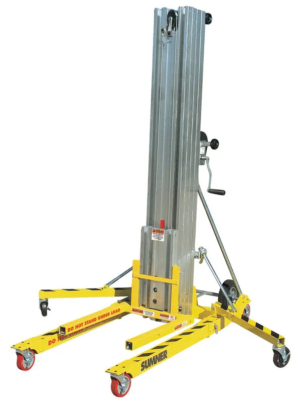 Sumner 783650 Contractor Lift 650 lb Capacity 12 ft 11-3/8 in H