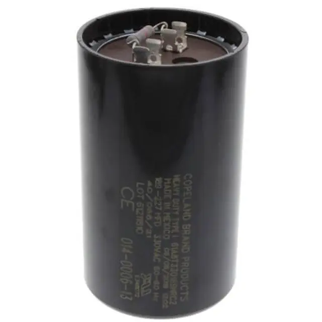 Emerson 914-0006-03 Start Capacitor 189-227 mfd 330V Single Round