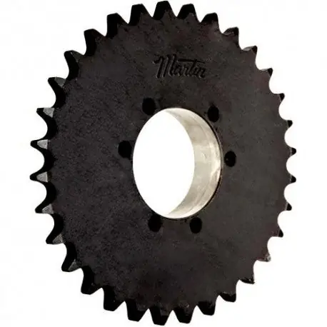 Martin 50SDS25H Saber Tooth Bushing Bore Roller Chain Sprocket - QD, 50 / 5/8 in, 25 Teeth, SDS Bushing