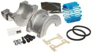 Lovejoy 1070CVR/GRIDASSYHORIZONTALIN Grid Coupling Cover - Cover & Grid Assembly, 1070 Coupling Size Code, Horizontal Split, 3.7500 in Cover Overall Length